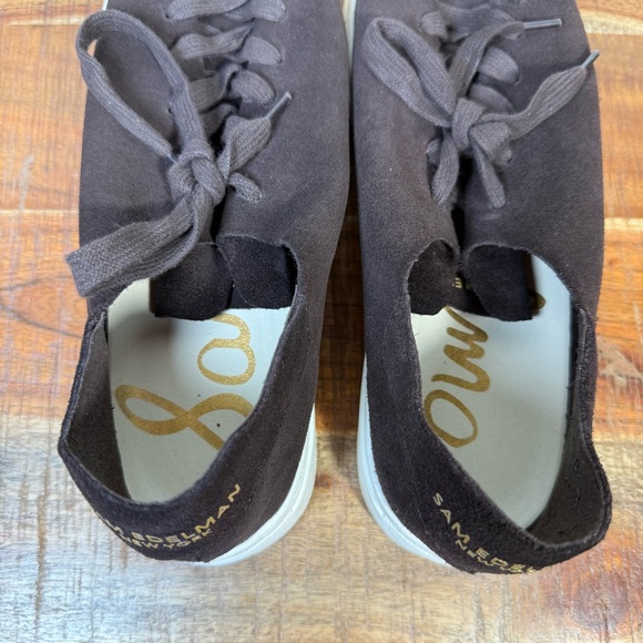 Sam Edelman Poppy Brown Lace up Sneakers, Women’s 10.5 - Picture 6 of 7